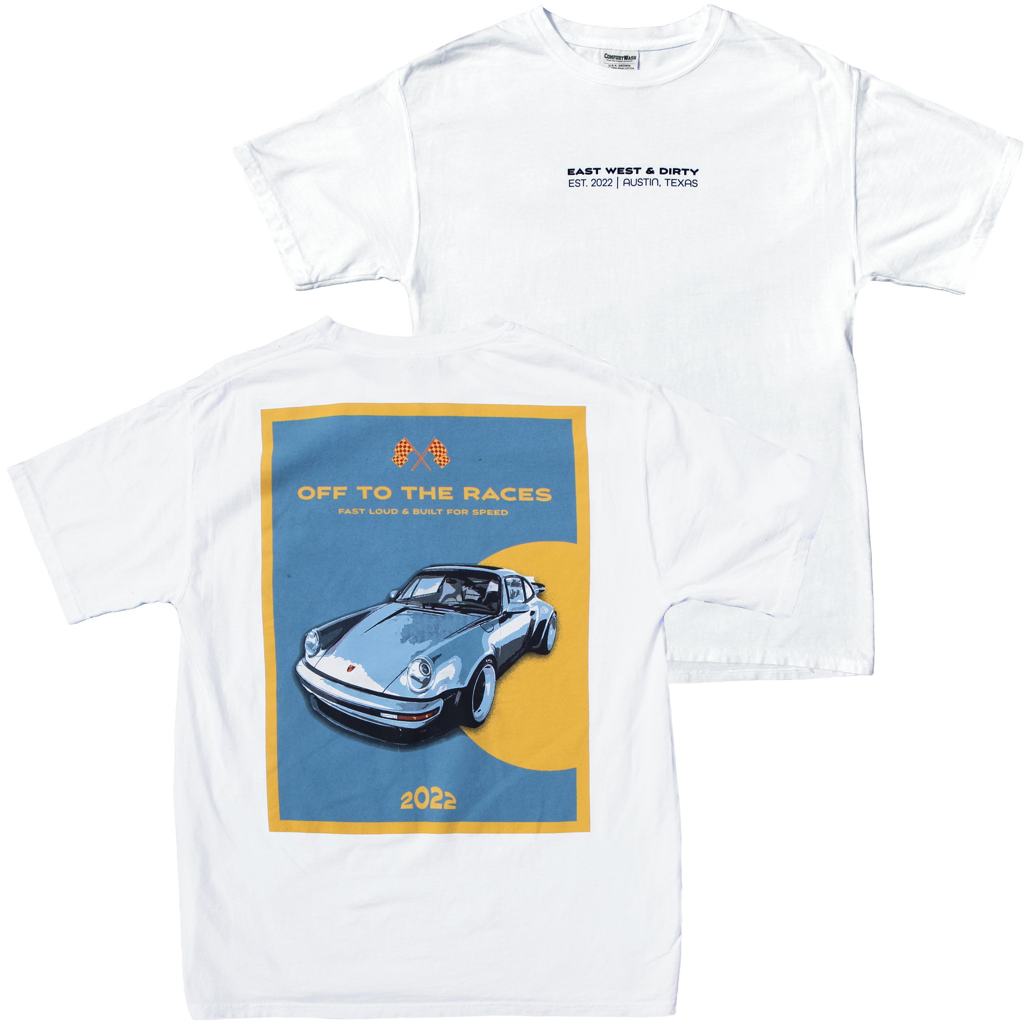 OFF TO THE RACES Tee